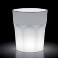 Decorative Luminous Vase in Polyethylene with LED Light Made in Italy - Pucca