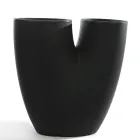 Modern Colored Garden Vase in Polyethylene Made in Italy - Flowes Viadurini