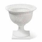 Indoor Ornamental Ceramic Vase Handmade in Italy - Napoleon Viadurini