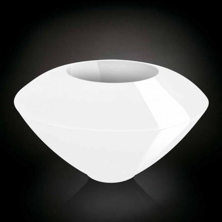 Modern Ornamental Vase in Colored Polyethylene Made in Italy - Timber Viadurini