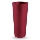 Round Outdoor Vase in Colored Polyethylene Made in Italy - Nippon Viadurini