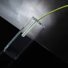 Modern Transparent Plexiglass Flower Vase Made in Italy - Unique Viadurini
