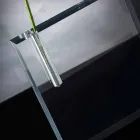 Modern Transparent Plexiglass Flower Vase Made in Italy - Unique Viadurini