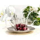 Recyclable Draped Colored Plexiglass Vase 2 Pieces 2 Sizes - Gabria Viadurini