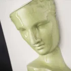 Modern Rectangular Vase in Colored Ceramic Handmade in Italy - Lucas Viadurini