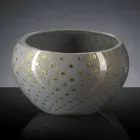 Round Indoor Vase in Colored Murano Glass Made in Italy - Asper Viadurini