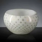 Round Indoor Vase in Colored Murano Glass Made in Italy - Asper Viadurini