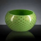 Round Indoor Vase in Colored Murano Glass Made in Italy - Asper Viadurini