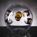 Round Indoor Vase in Blown Murano Glass Made in Italy - Kimo