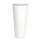 Round Fluo Colored Garden Vase with Light Made in Italy - Avanas Viadurini