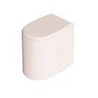 Floor-standing ceramic toilet bowl in various colors, made in Italy - Girl Viadurini