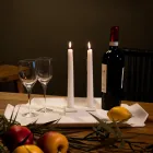 Rectangular Kitchen Tray in White Corian Quality Made in Italy - Ivanova Viadurini