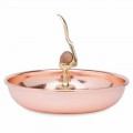 Nutcracker Tray in Tinned Copper by Hand Artisan Design 28 cm - Paronzo