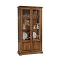 Showcase with 2 Doors and 2 Glass Shelves Made in Italy - Balc