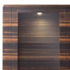 Grilli Zarafa design solid wood cabinet with 2 doors made in Italy Viadurini