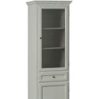 Display cabinet with 1 glass door, 1 drawer and 1 wooden door Made in Italy - Camene Viadurini