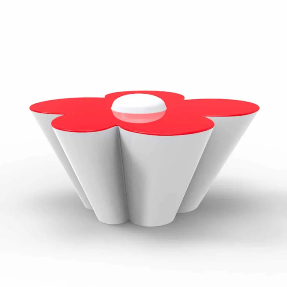 Vondom Agatha design outdoor table in colored polyethylene Viadurini