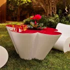 Vondom Agatha design outdoor table in colored polyethylene Viadurini