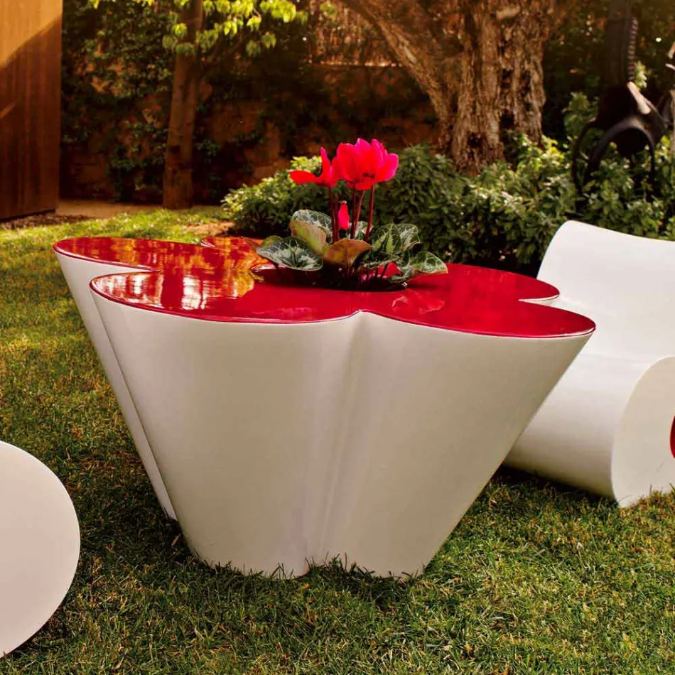 Vondom Agatha design outdoor table in colored polyethylene Viadurini