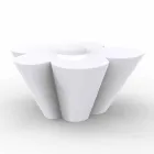 Vondom Agatha design outdoor table in colored polyethylene Viadurini