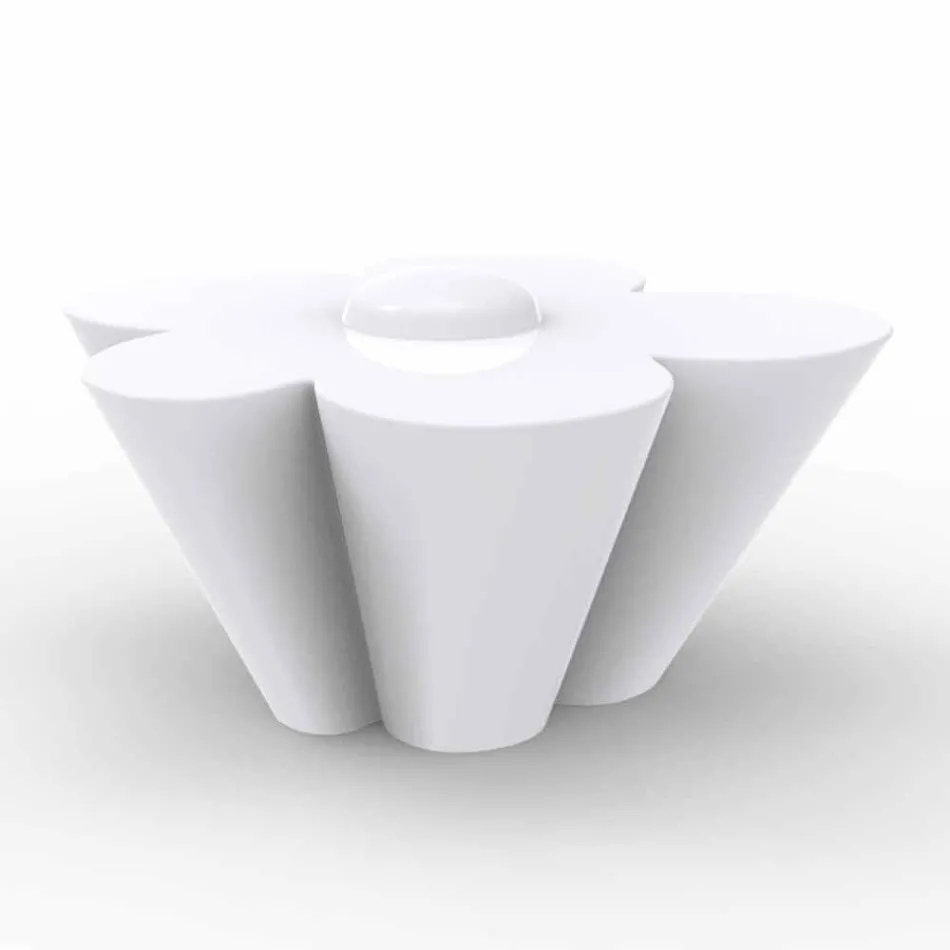 Vondom Agatha design outdoor table in colored polyethylene Viadurini