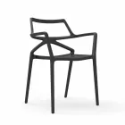 Vondom Delta modern design polypropylene garden chair Viadurini