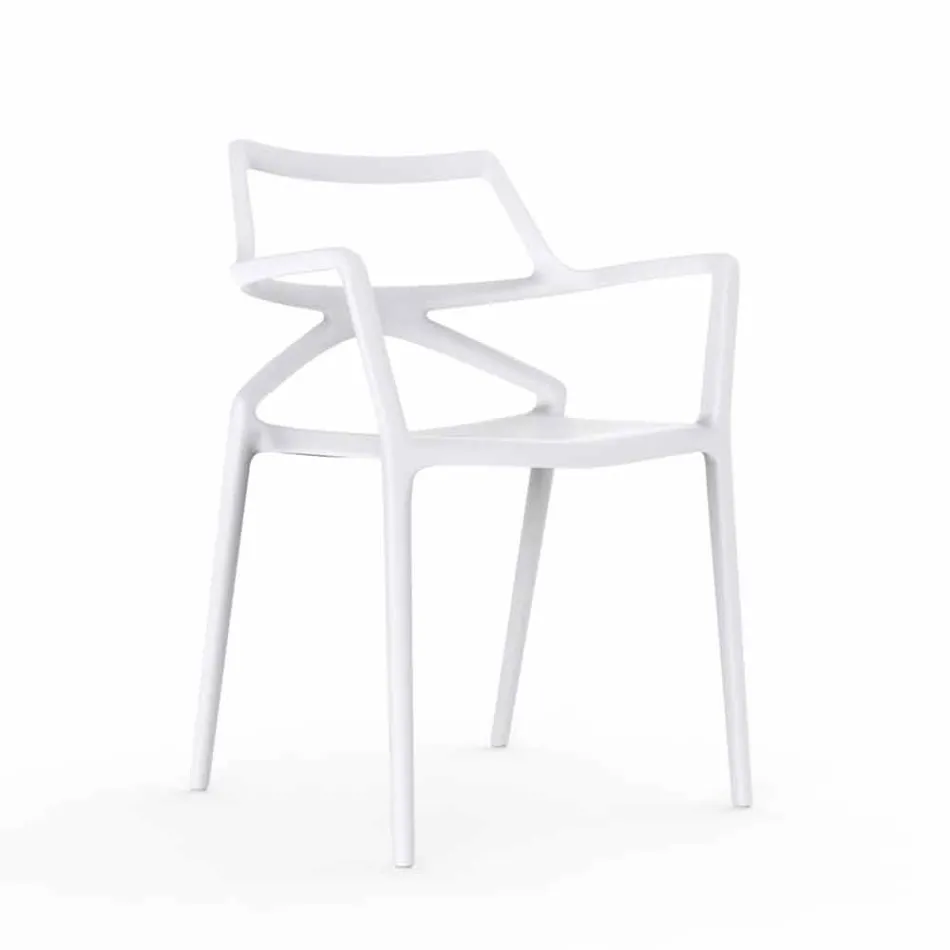 Vondom Delta modern design polypropylene garden chair Viadurini