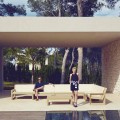Vondom Frame outdoor living room set in polyethylene, modern design