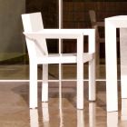 Vondom Frame outdoor chair with armrests of modern design Viadurini