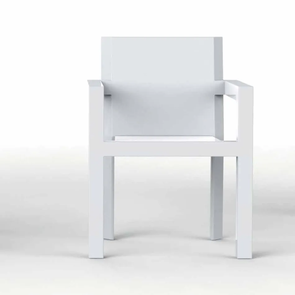 Vondom Frame outdoor chair with armrests of modern design Viadurini