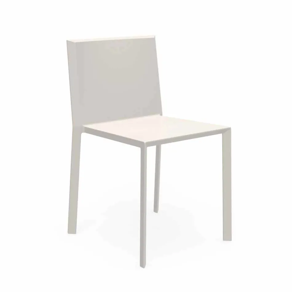Vondom Quartz stackable garden chair with modern design Viadurini