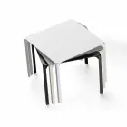 Vondom Quartz outdoor square table of modern design Viadurini