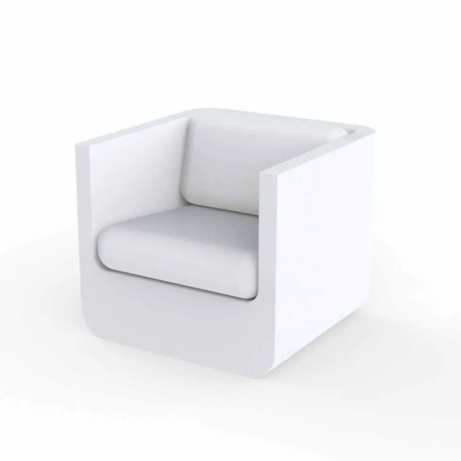 Vondom Ulm outdoor lounge with modern white design Viadurini