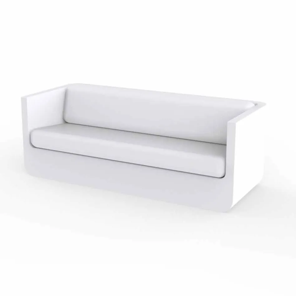 Vondom Ulm outdoor lounge with modern white design Viadurini