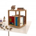 Modular modern bookcase Zia Babele Le Trottole